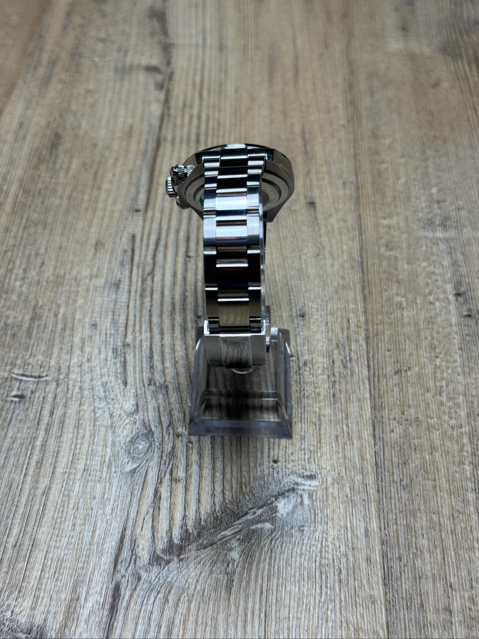 Reloj cronógrafo Panda VK63 – Movimiento Meca-Quartz japonés – Cristal de zafiro – Nuevo – photo 3
